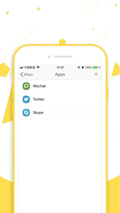 ภาพหน้าจอของ iPass - Password Manager