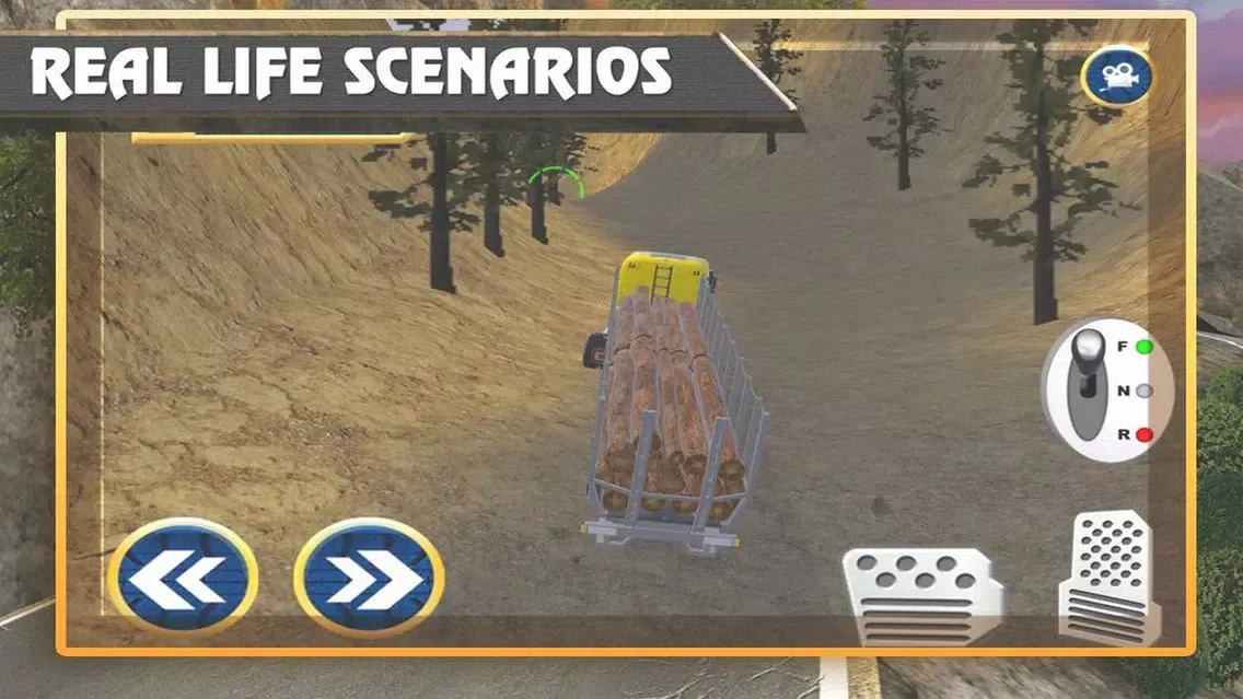 Tangkapan skrin Supper Truck Driver Moution 3D