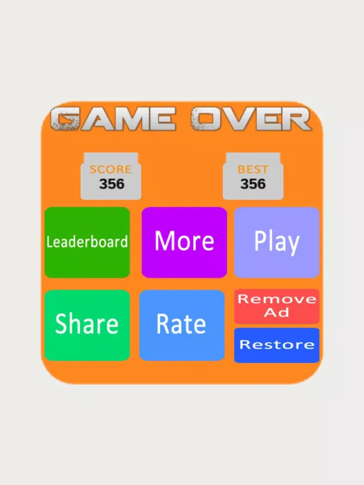 Zrzuty ekranu 2048 (Classic) iPad 