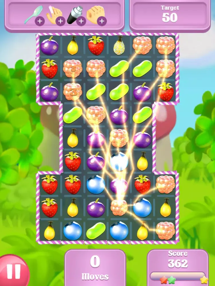 Tangkapan skrin Berry Pop:Match Three Free iPad 