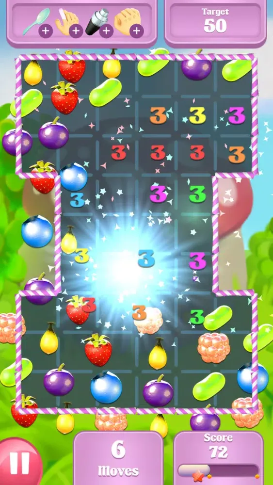 Tangkapan skrin Berry Pop:Match Three Free