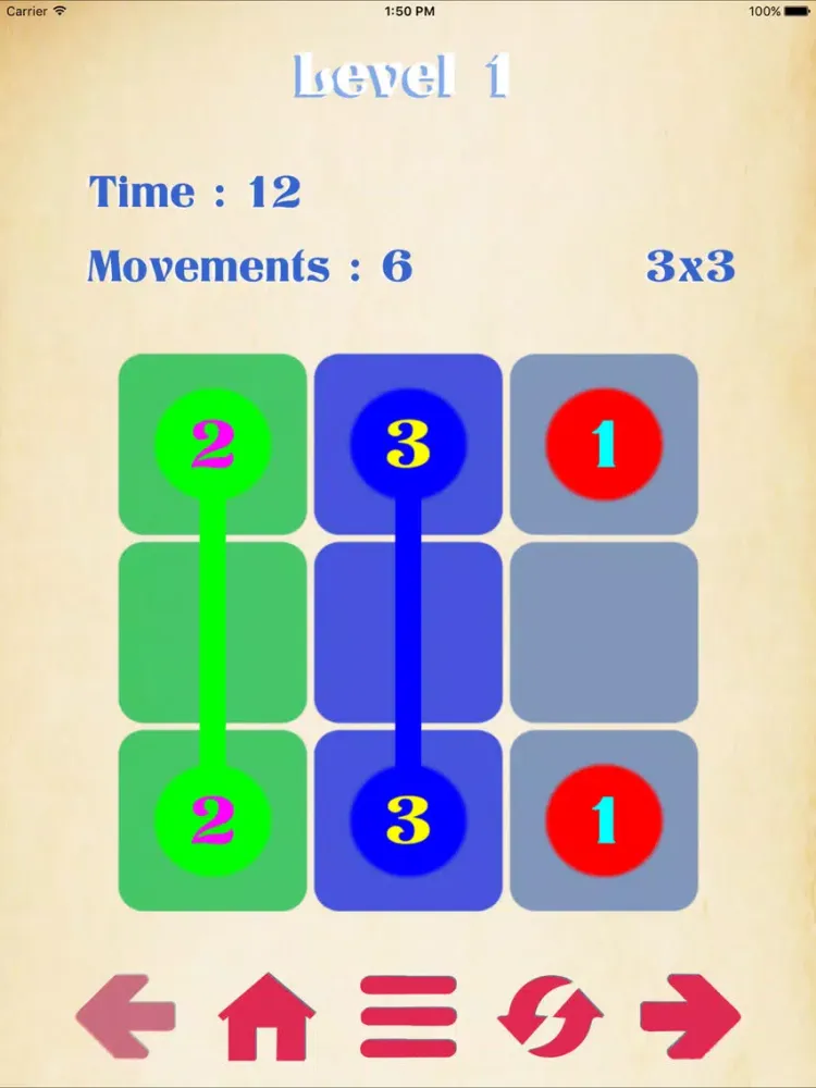 Capturas de pantalla de Number Puzzles:A Draw Lines Decryption Free Game iPad 