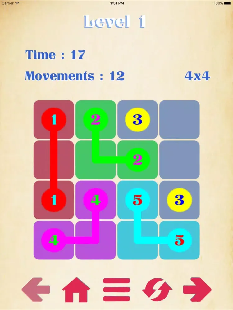 Capturas de pantalla de Number Puzzles:A Draw Lines Decryption Free Game iPad 