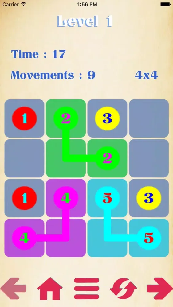 Capturas de pantalla de Number Puzzles:A Draw Lines Decryption Free Game