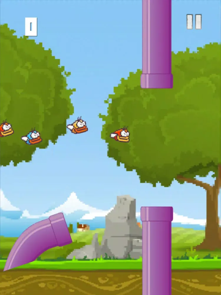 Capturas de tela do The Birds Crush iPad 