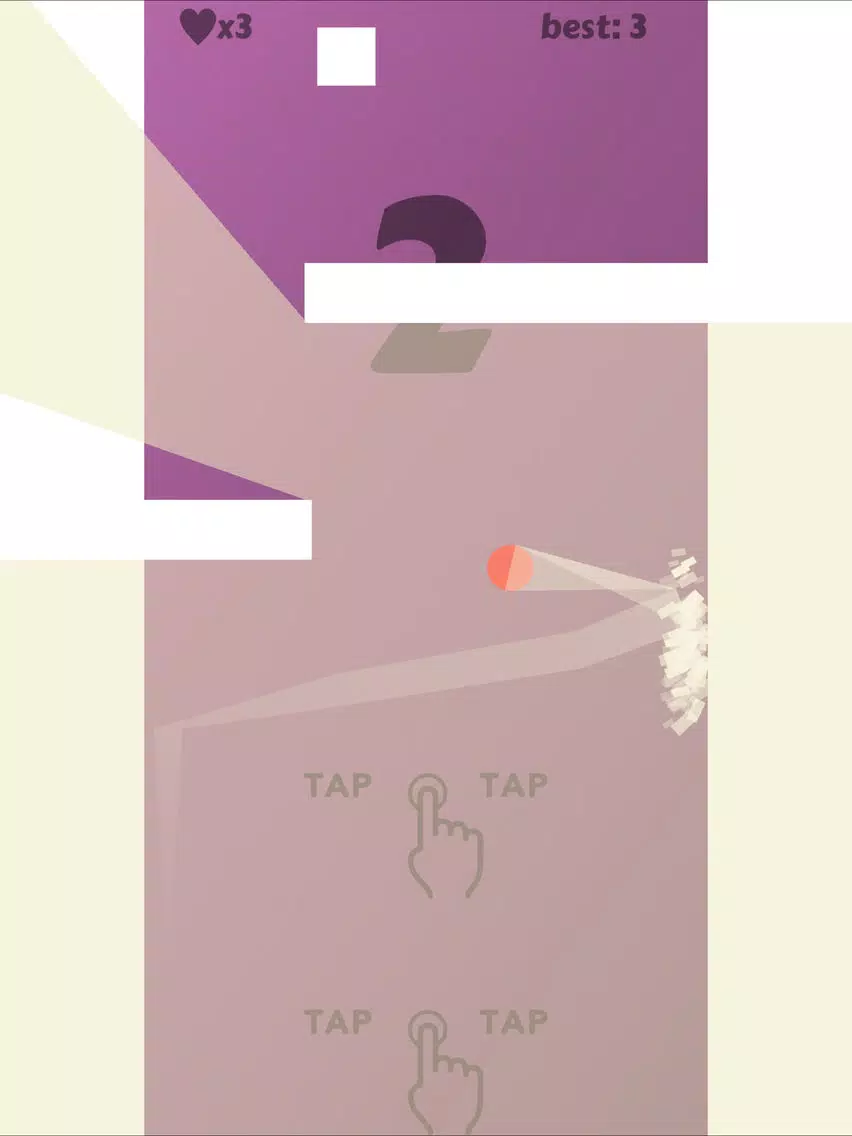 Tangkapan skrin The Yo-Yo:Touch to jump & Don't touch the white tile iPad 