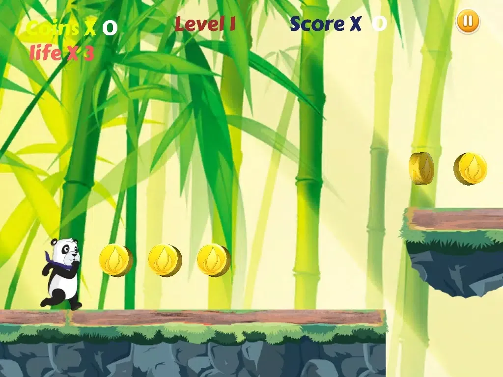 Panda Rush Free iPad  Ekran Görüntüleri