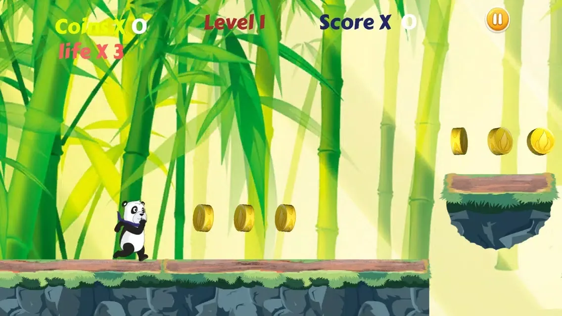 Panda Rush Free Ekran Görüntüleri