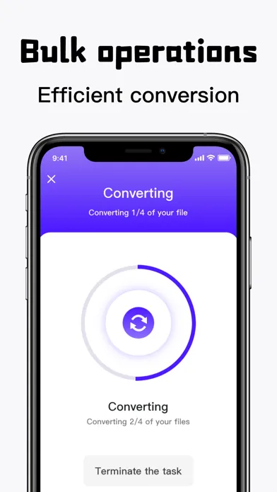 Captures d'écran de Image Convert - Batch Task