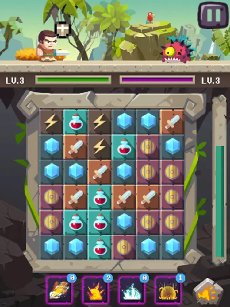 Blocky Warrior iPad  স্ক্রিনশট