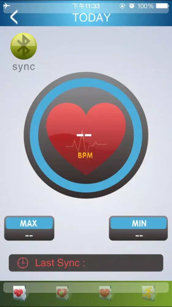 Capturas de tela do Smart Pulse Monitor