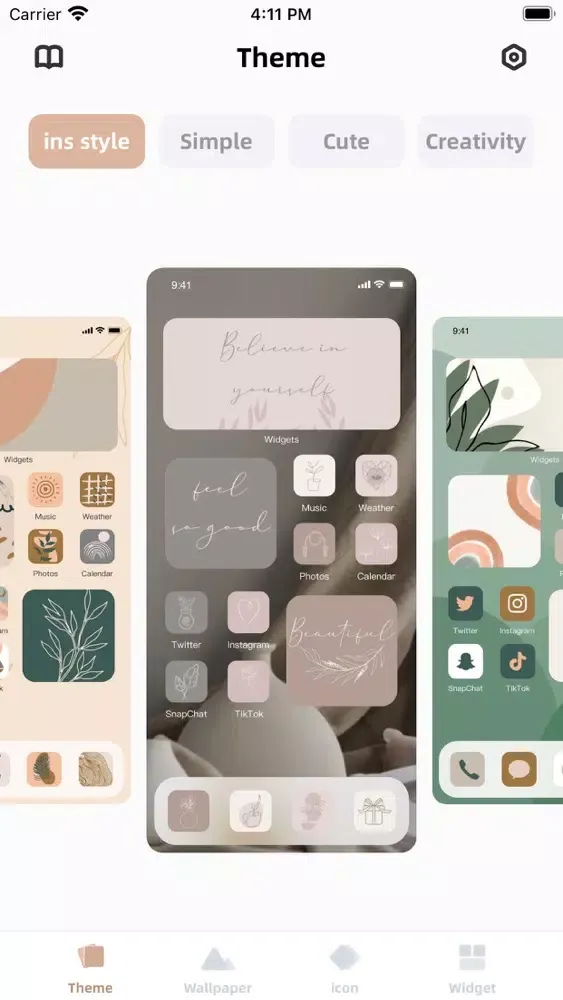 App Icons - Widgets Kit স্ক্রিনশট