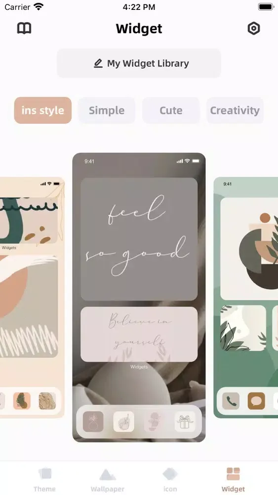 App Icons - Widgets Kit স্ক্রিনশট