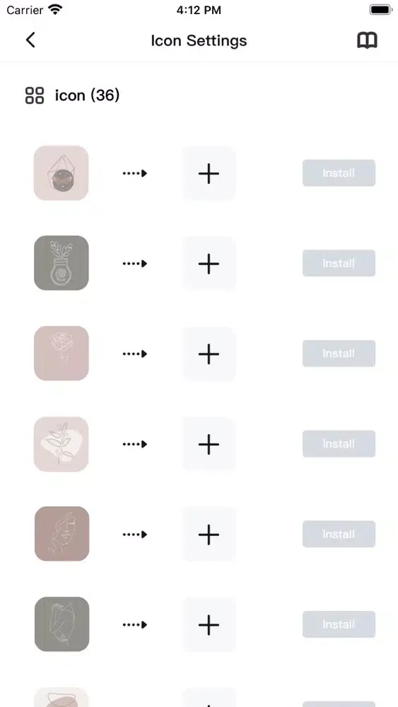 App Icons - Widgets Kit স্ক্রিনশট