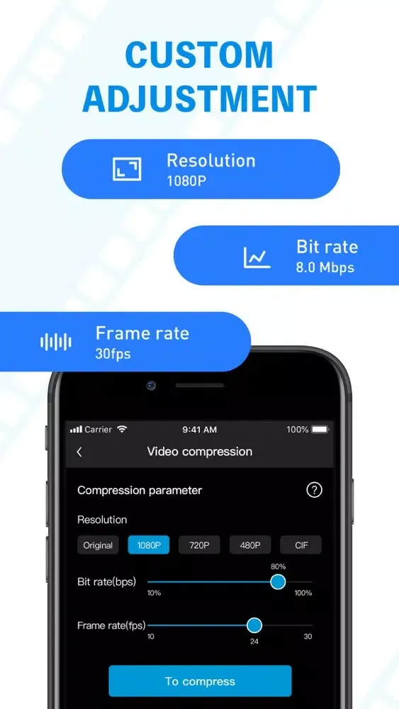 Video Compressor + Screenshots