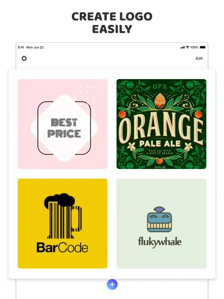 Logo Design 〇 iPad  Screenshots