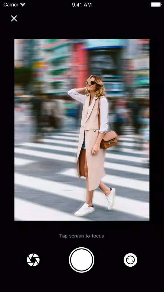 Blur background App . Screenshots