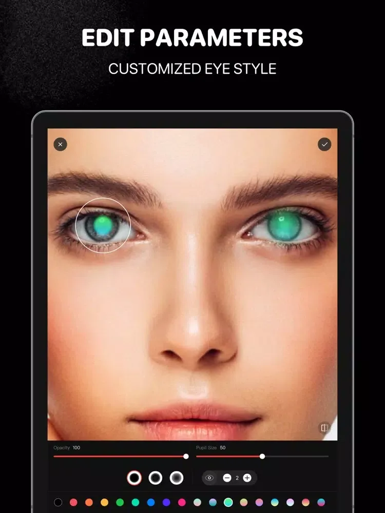 Red Eye Corrector + iPad  スクリーンショット