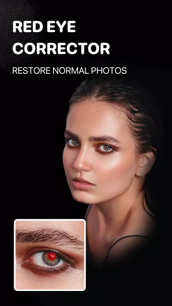 Tangkapan skrin Red Eye Corrector +