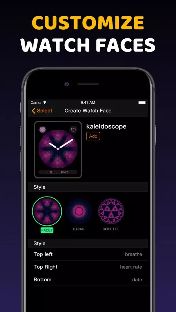 Watch Faces 〇 Screenshots