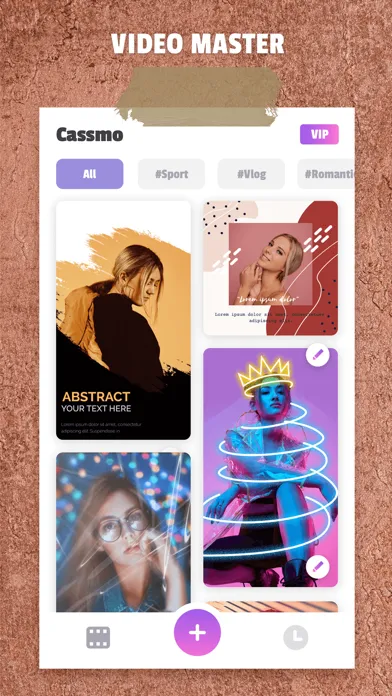 صور VidsArt: Music Video Editor