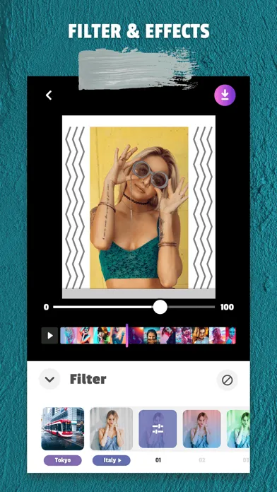 صور VidsArt: Music Video Editor