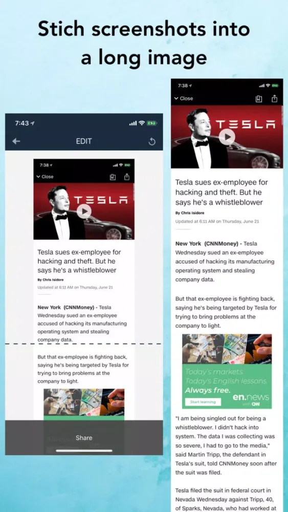 صور Auto Stitch - Long Screenshots