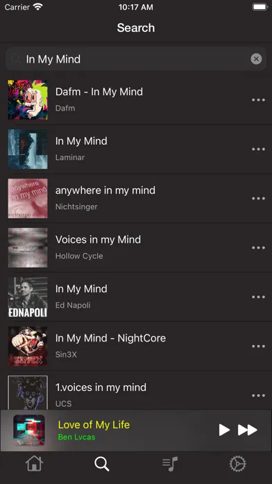 Скриншоты Music Library - MP3 Player