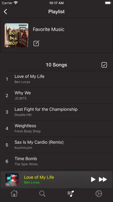 Скриншоты Music Library - MP3 Player