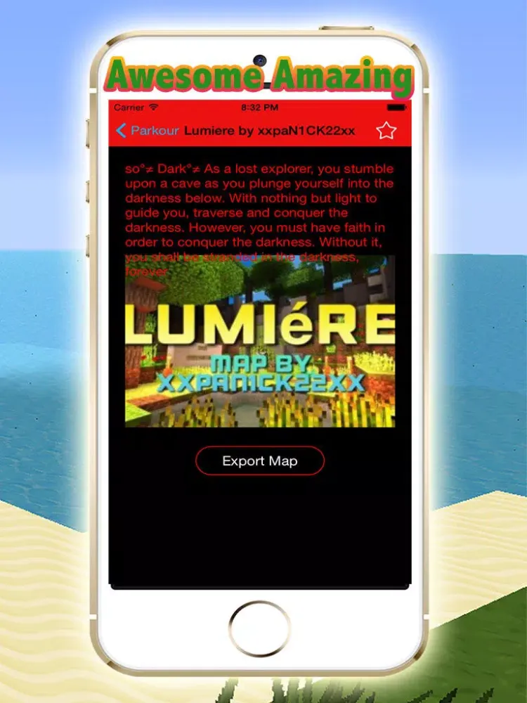 Pocket Maps for Minecraft PE Game iPad  स्क्रीनशॉट