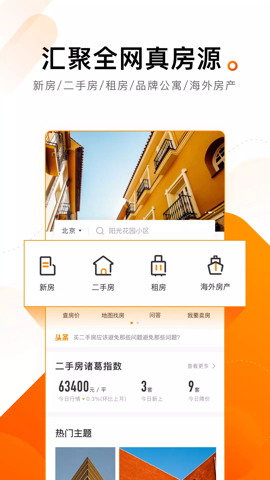诸葛找房的應用截圖3