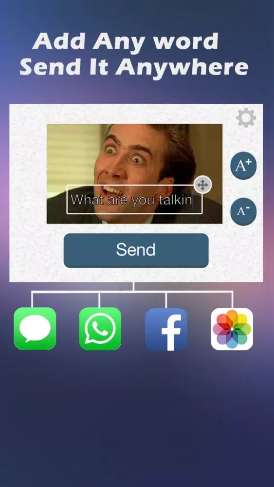 Pic Emoji- Pimp Text with Image Sticker and Color Font Free Screenshots