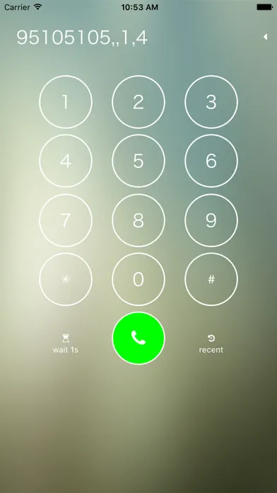 Screenshot di Auto Redial with DTMF number, scheduled call phone