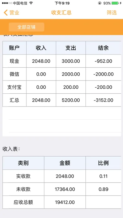 Tangkapan skrin 衣管家-云端店铺进销存管理系统