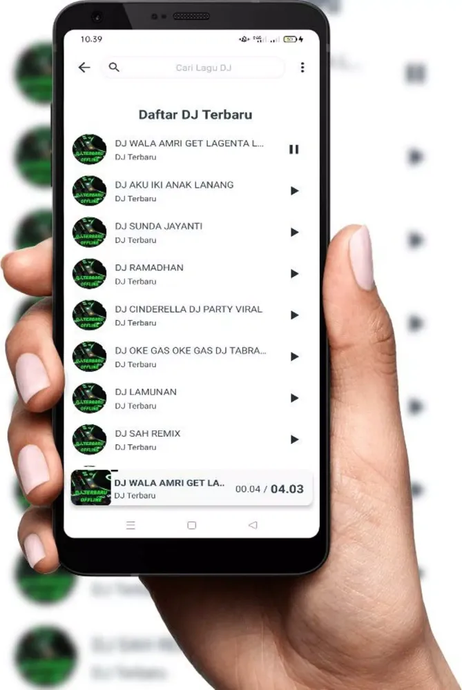 Ảnh chụp màn hình của DJ Terbaru Offline