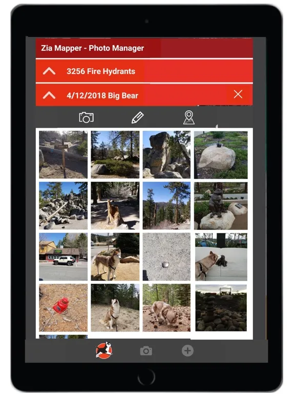 Zia Mapper iPad  Screenshots