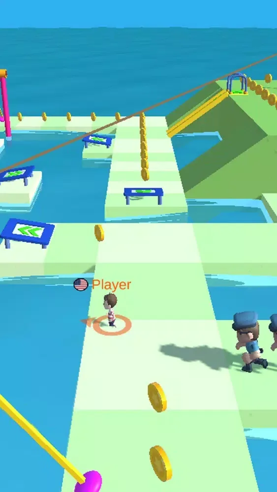 Capturas de tela do Coin Race