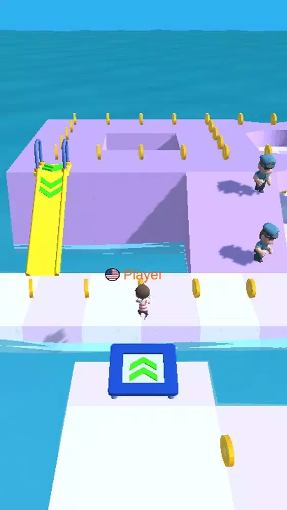 Capturas de tela do Coin Race