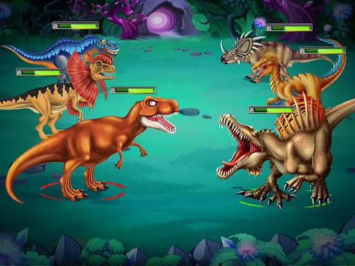 Dino Battle سکرین شاٹس