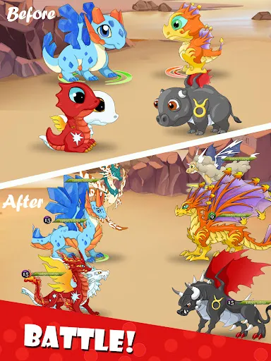 Dragon Battle سکرین شاٹس