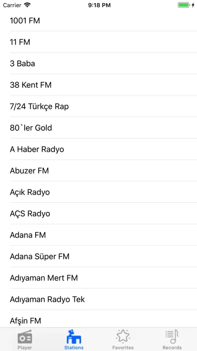 Online Radio Streamer سکرین شاٹس