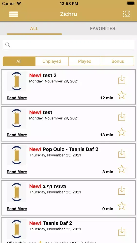 Screenshot di Zichru