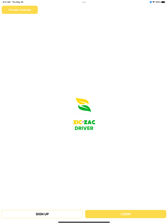 Ảnh chụp màn hình của ZicZac Driver iPad 