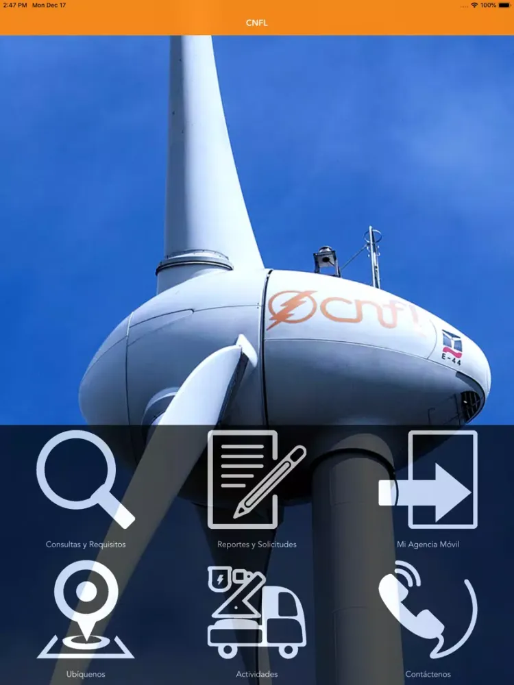 CNFL iPad  Screenshots
