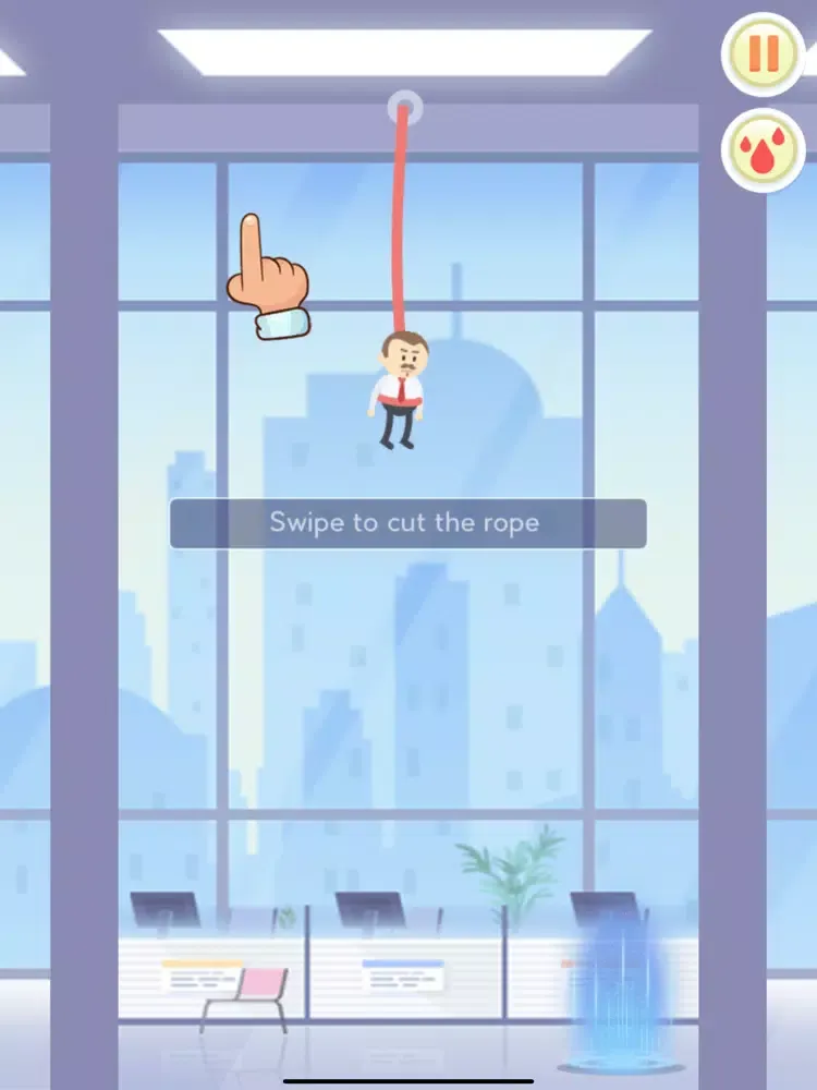 Rescue Boss : Cut Rope iPad  Screenshots