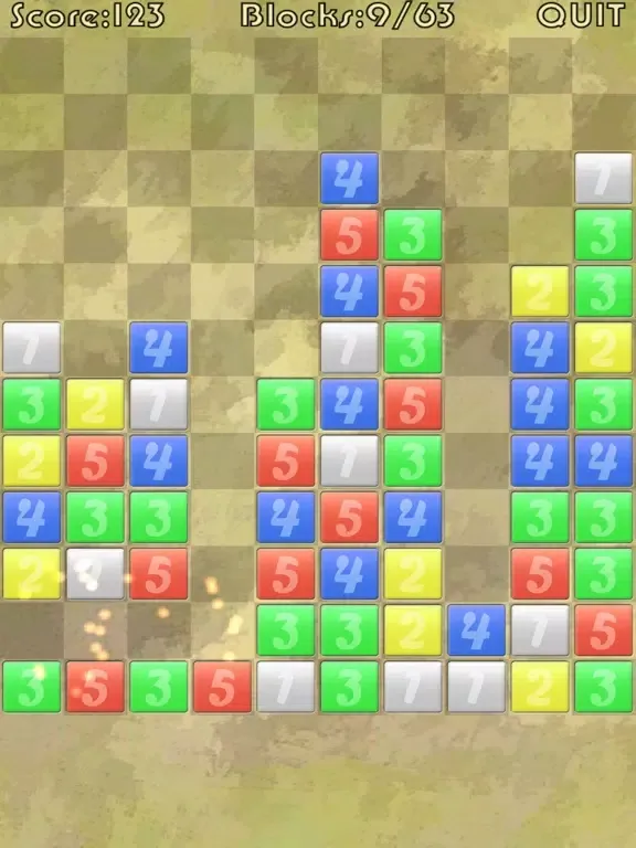 Break the blocks iPad  स्क्रीनशॉट