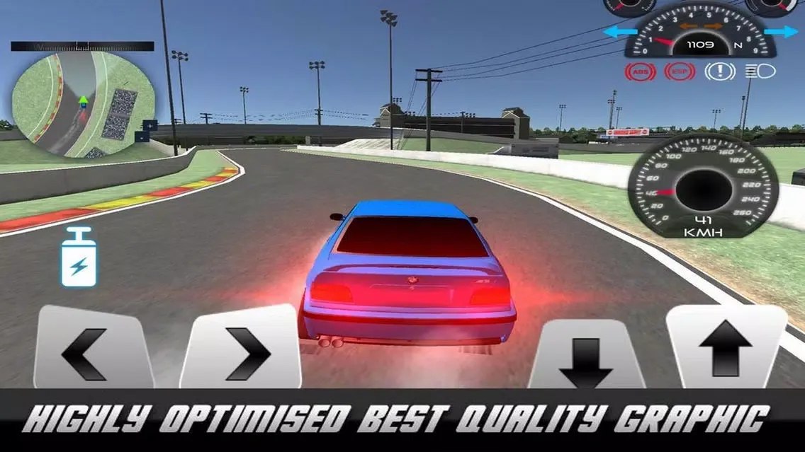 Captures d'écran de Speed Street Race Car 3D