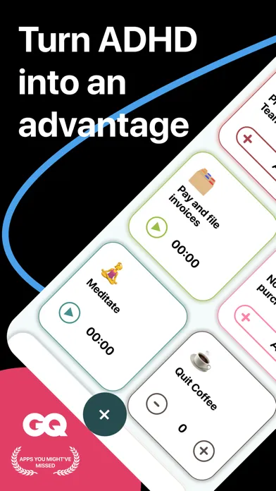 ภาพหน้าจอของ ADHD Organizer, Planner: Focus