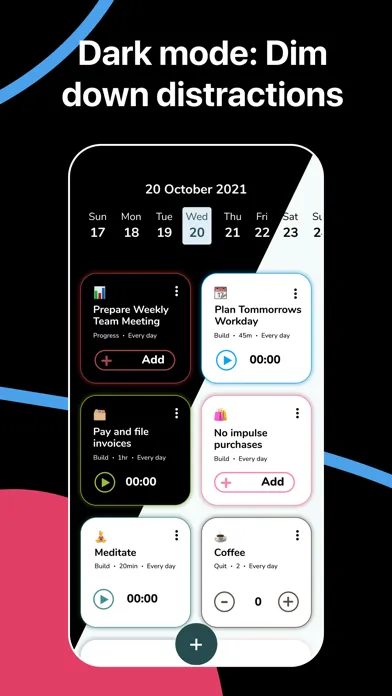 ภาพหน้าจอของ ADHD Organizer, Planner: Focus