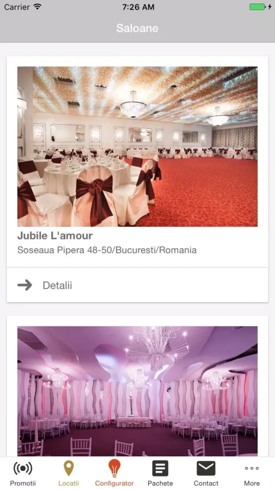Jubile Catering Screenshots